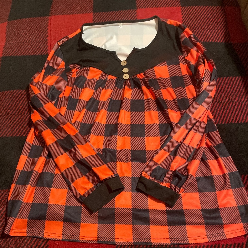 Plaid Women’s Top